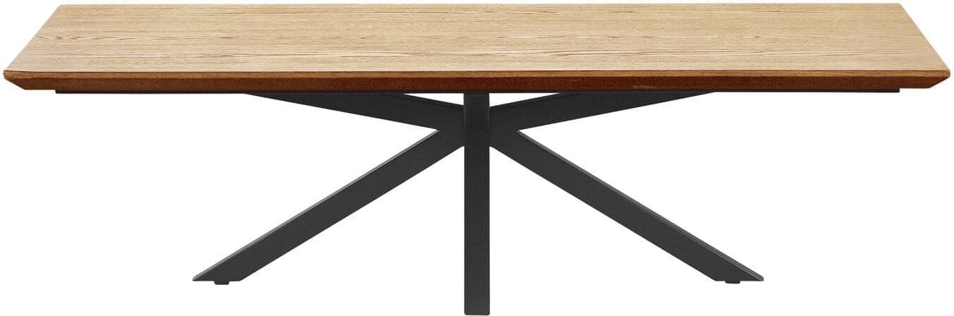 Pronto Wonen Salontafel Belvio 140x75 rechthoekig light oak Bruin Salontafel