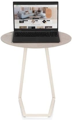 Xooon Salutina laptop tafeltje - crème Bijzettafel