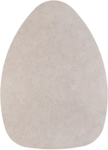 Xooon Salutina salontafel 110 x 80 cm - 3 pootjes - crème Bijzettafel