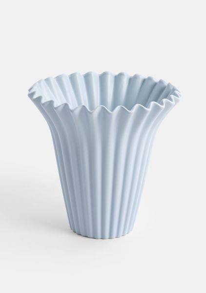 COCO maison ALISHA VAAS H30CM Blauw Vaas