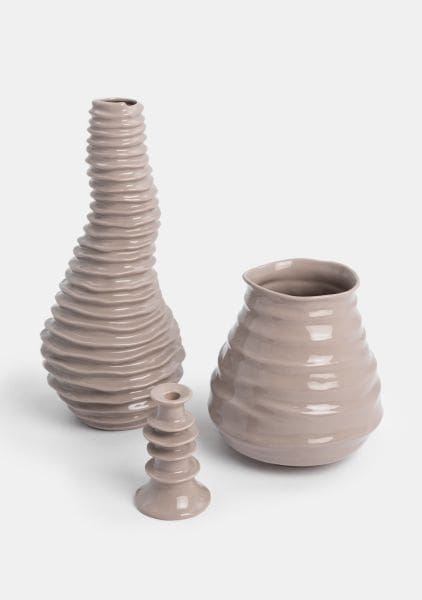COCO maison DYON KANDELAAR H17CM Paars Kandelaar