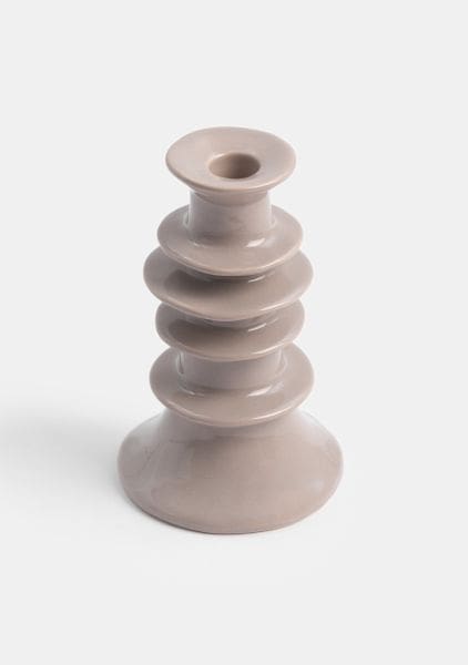 COCO maison DYON KANDELAAR H17CM Paars Kandelaar