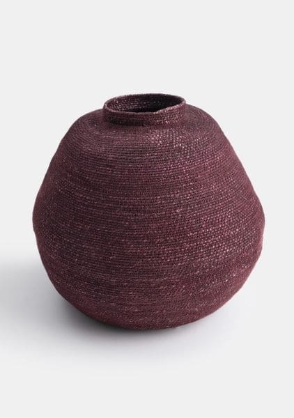 COCO maison Etna vaas h33cm Paars Vaas