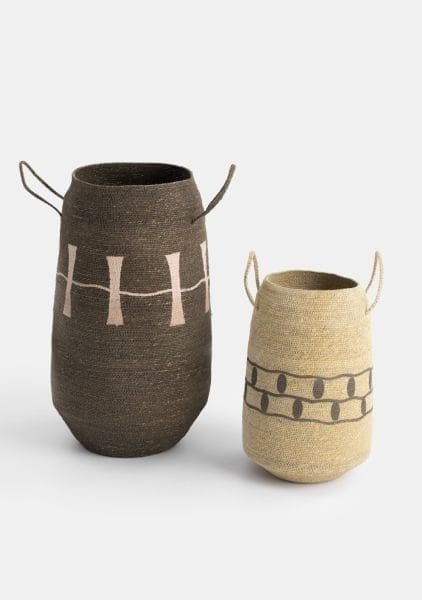 COCO maison Fiora set van 2 manden Multi Mand
