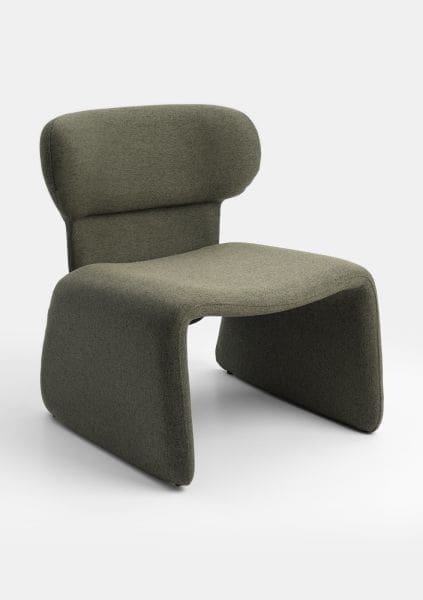 COCO maison Liva fauteuil - olijf Groen Fauteuil