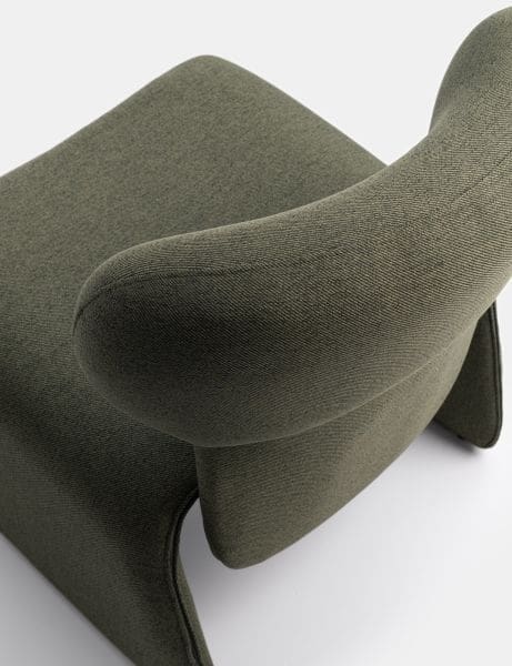 COCO maison Liva fauteuil - olijf Groen Fauteuil