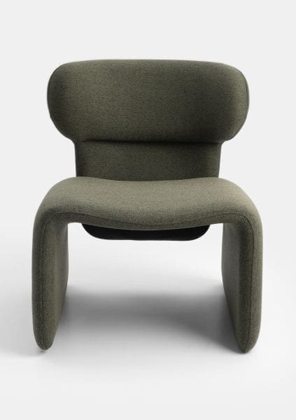 COCO maison Liva fauteuil - olijf Groen Fauteuil