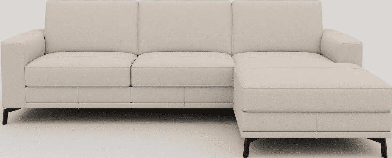 Denver hoekbank rechts - pocket - creme