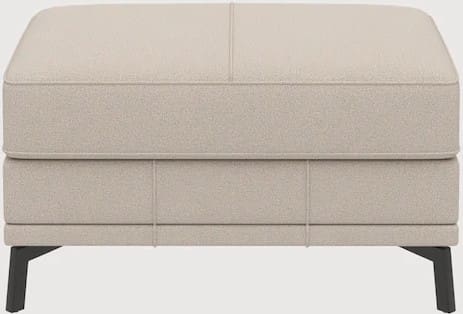 Denver poef/hocker 80x60cm - creme