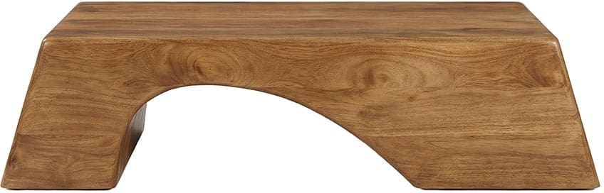 LABEL51 Salontafel Arc - Nature Smooth - Mangohout - 110 cm Salontafel