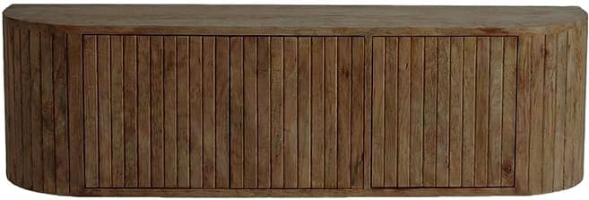 LABEL51 Tv-meubel Miya - Nature Smooth - Mangohout - 160 cm Tv-meubel|Tv-dressoir