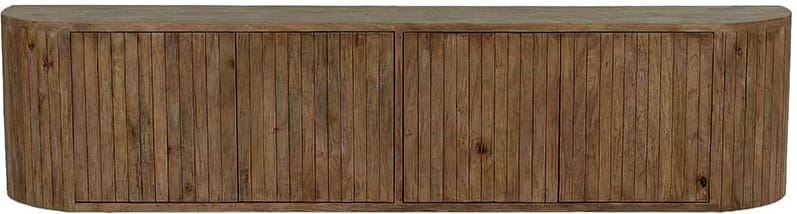 LABEL51 Tv-meubel Miya - Nature Smooth - Mangohout - 190 cm Tv-meubel|Tv-dressoir