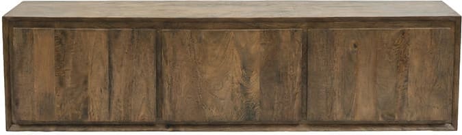 LABEL51 Tv-meubel Nori - Nature Smooth - Mangohout - 160 cm Tv-meubel|Tv-dressoir
