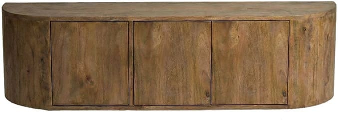 LABEL51 Tv-meubel Saya - Nature Smooth - Mangohout - 160 cm Tv-meubel|Tv-dressoir