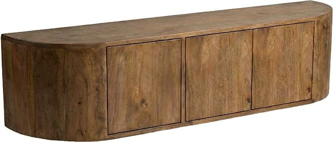 LABEL51 Tv-meubel Saya - Nature Smooth - Mangohout - 160 cm Tv-meubel|Tv-dressoir