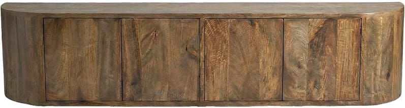 LABEL51 Tv-meubel Saya - Nature Smooth - Mangohout - 190 cm Tv-meubel|Tv-dressoir