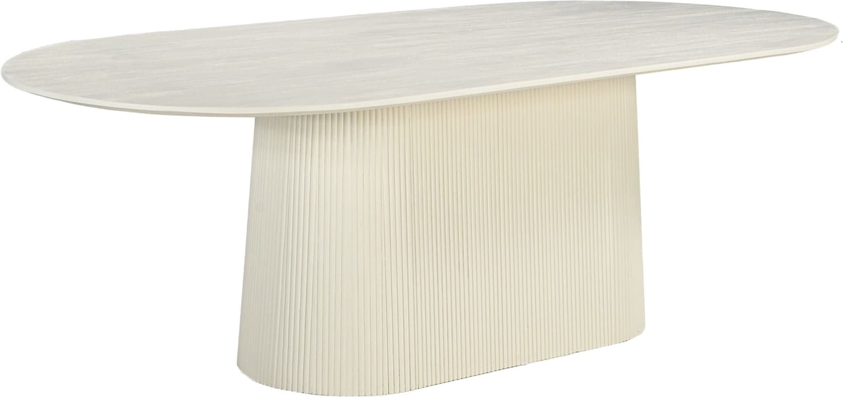 Livingfurn Eettafel Patrice 200cm Bruin|Naturel Eettafel