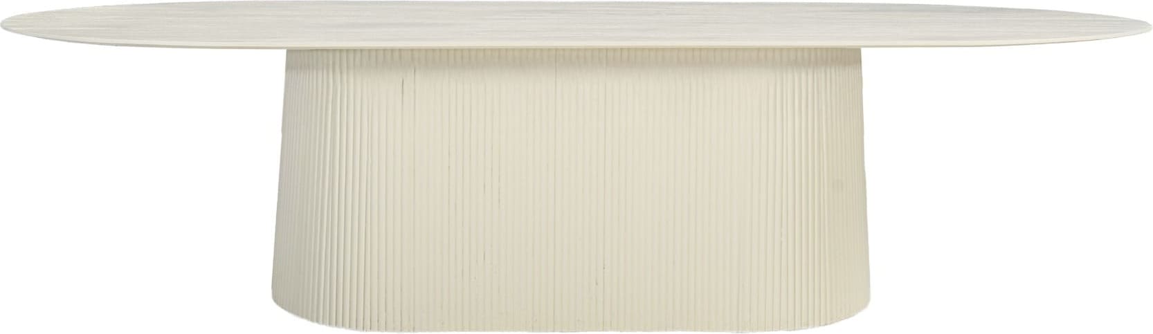 Livingfurn Eettafel Patrice 300cm Bruin|Naturel Eettafel