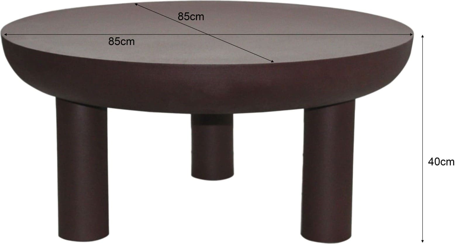 Livingfurn Salontafel Brix Niko Rust Sand Taupe|Bruin|Beige Salontafel