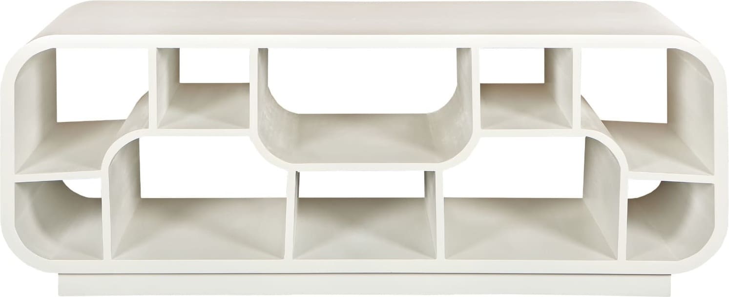 Livingfurn Tv-dressoir Brix Morgan Off White Wit Tv-meubel|Tv-dressoir