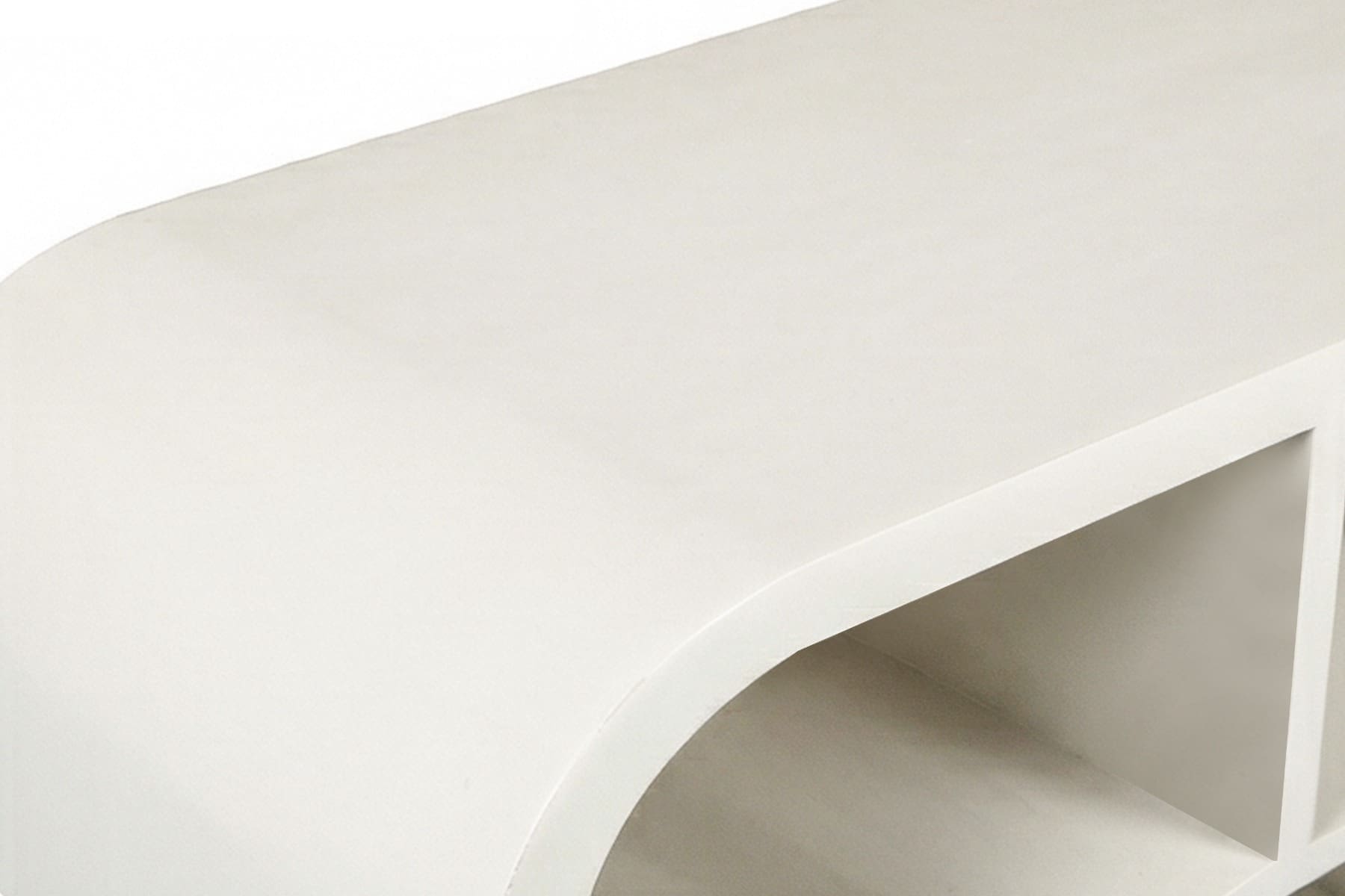 Livingfurn Tv-dressoir Brix Morgan Off White Wit Tv-meubel|Tv-dressoir