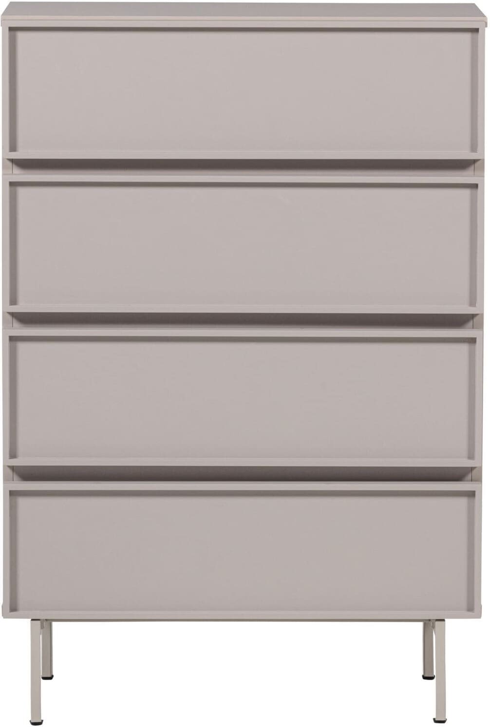 Profijt Meubel Ladekast Wood Tours 70 cm grijs Grijs