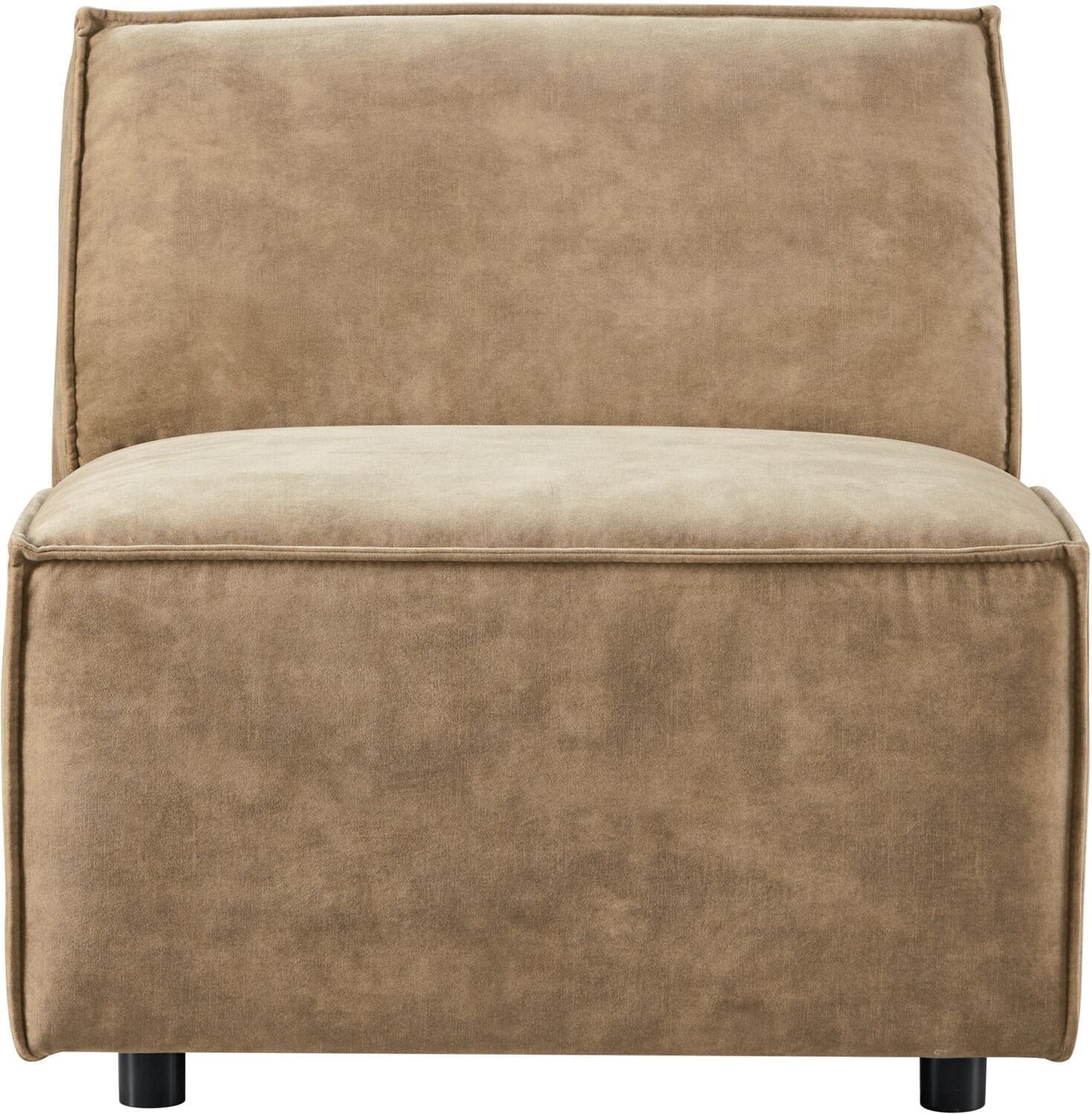 Pronto Wonen 1 zits Baricci lichtbruin basic comfort Bruin Fauteuil