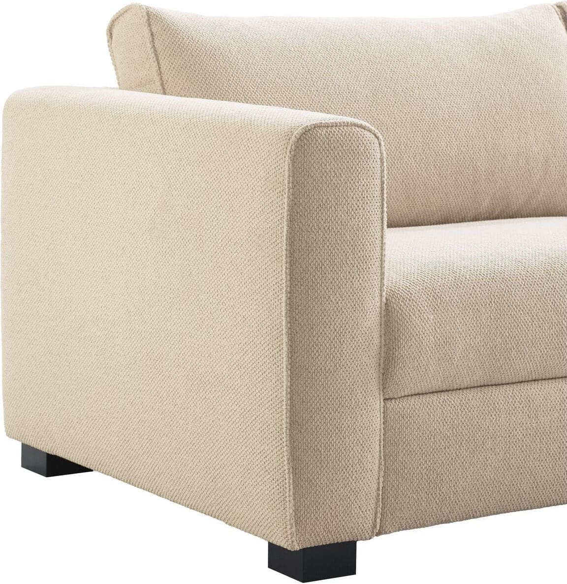 Pronto Wonen Hoekbank rechts Licato naturel relaxfunctie premium comfort Naturel Bank