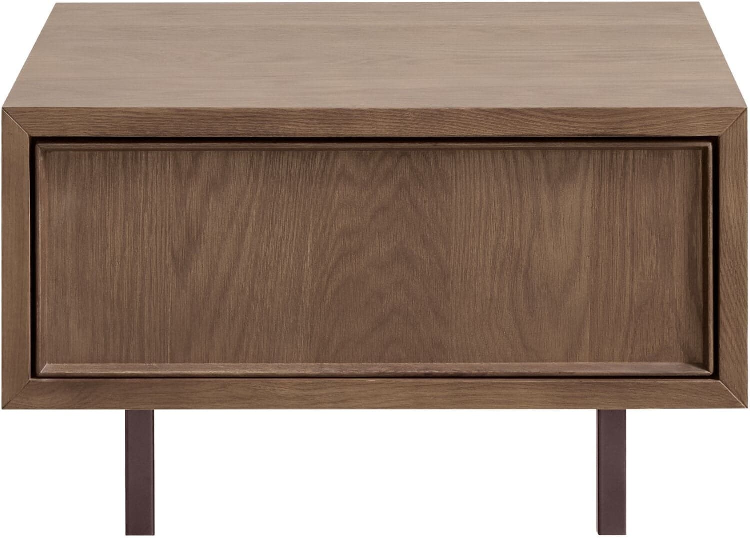 Pronto Wonen Salontafel Calvo bruin 64x64 cm vierkant Bruin Bijzettafel