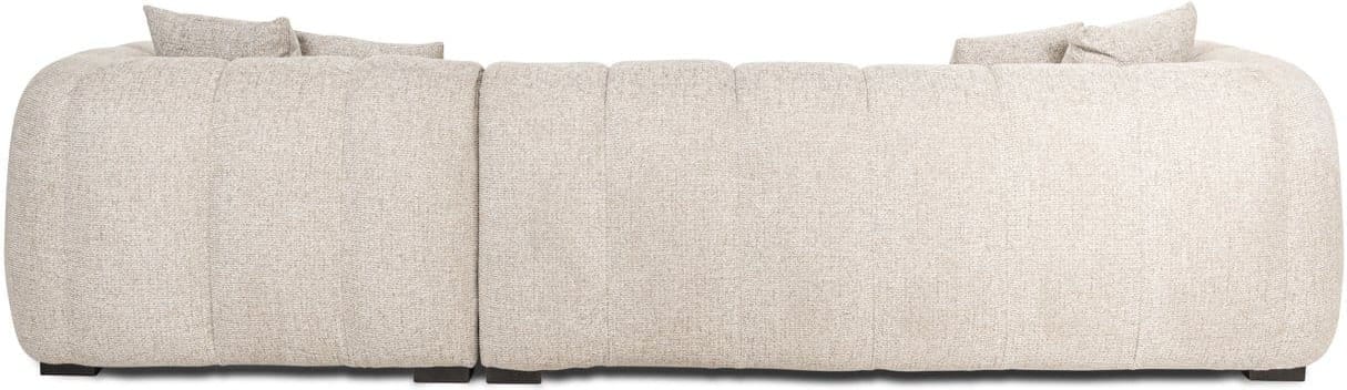 Richmond Interiors Bank Novaro natural fancy lounge right Beige Bank
