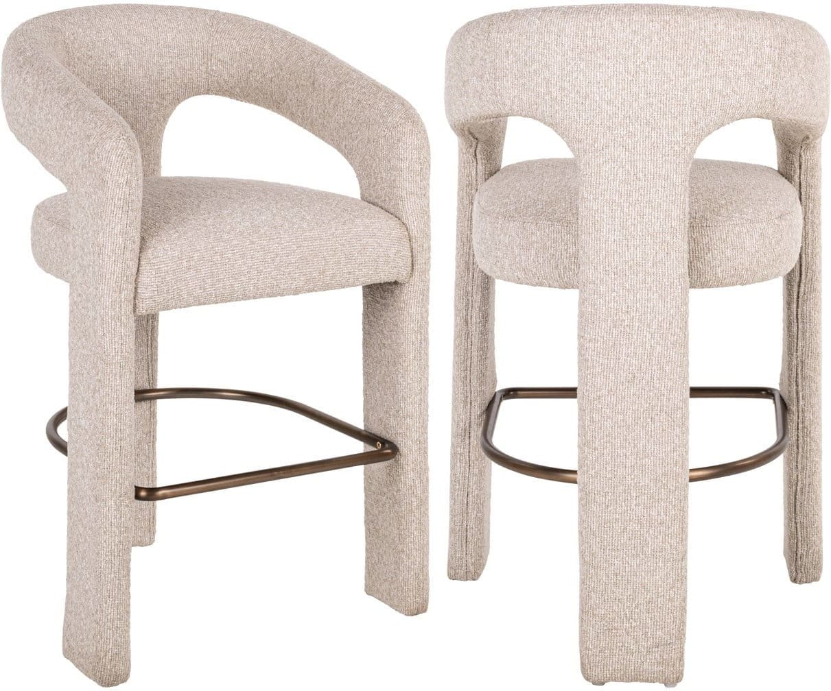 Richmond Interiors Counterstoel Belle biscotti Eetkamerstoel