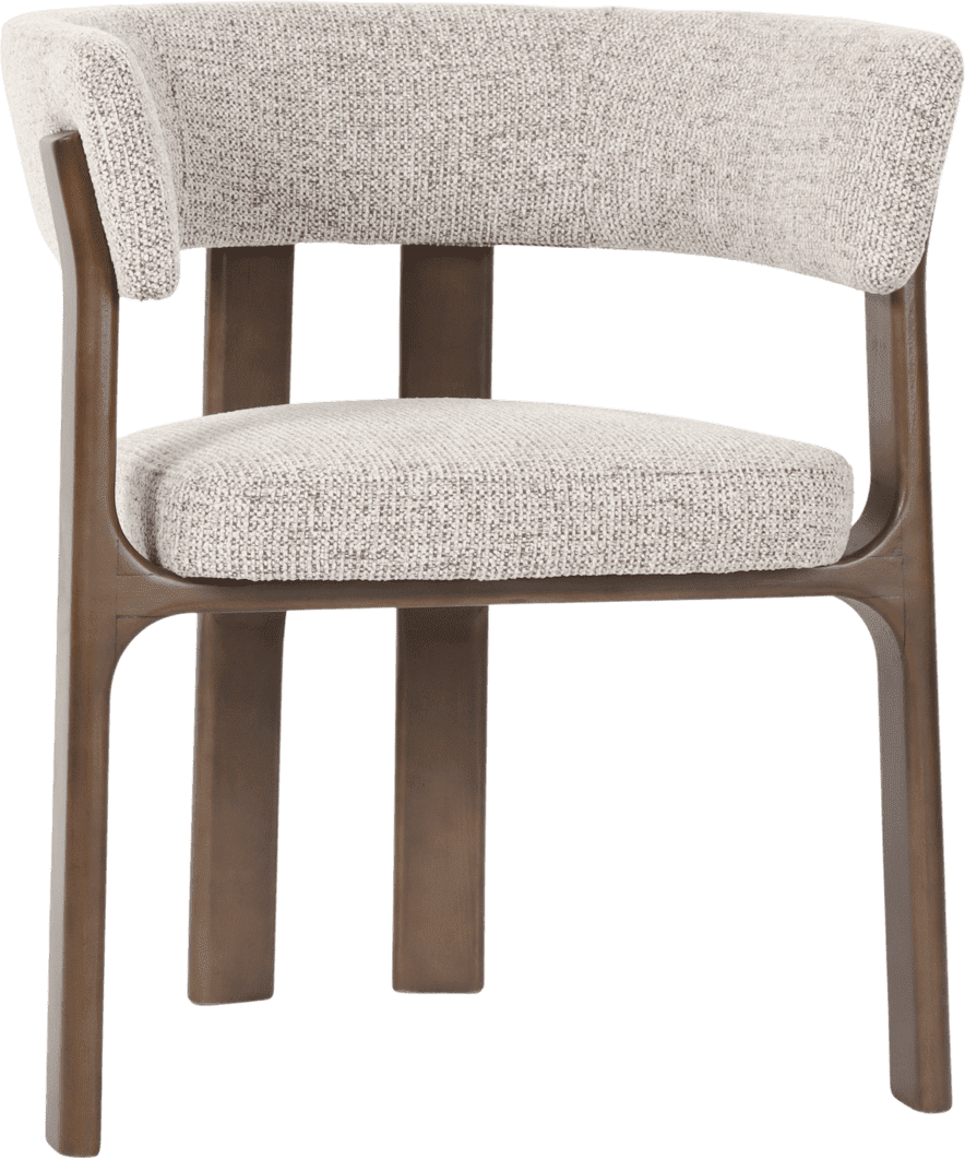 Richmond Interiors Eetkamerstoel Contigo mocca fancy Eetkamerstoel