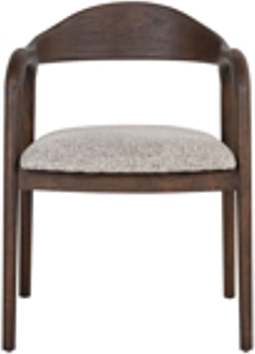 Richmond Interiors Eetkamerstoel Mihara mocca fancy fire retardant Eetkamerstoel