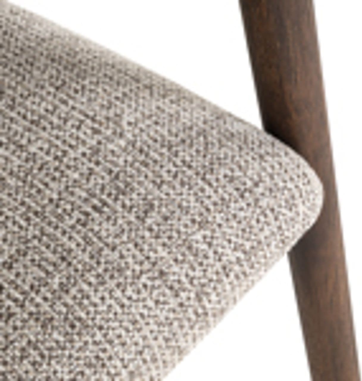 Richmond Interiors Eetkamerstoel Mihara mocca fancy fire retardant Eetkamerstoel