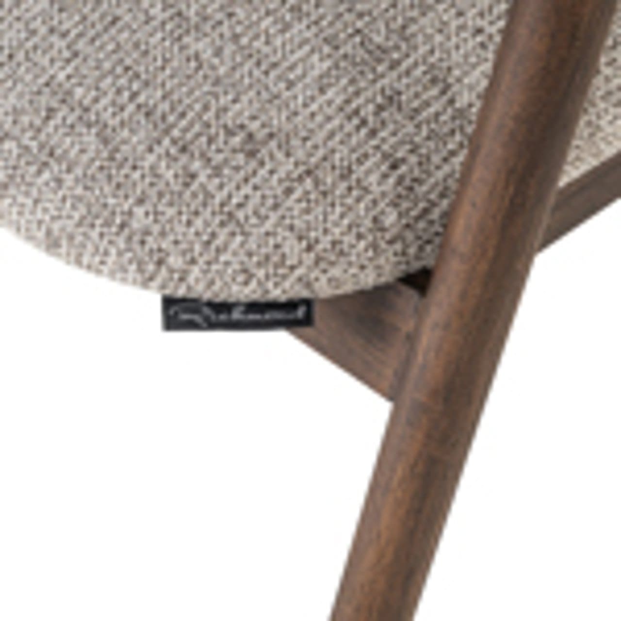Richmond Interiors Eetkamerstoel Mihara mocca fancy fire retardant Eetkamerstoel