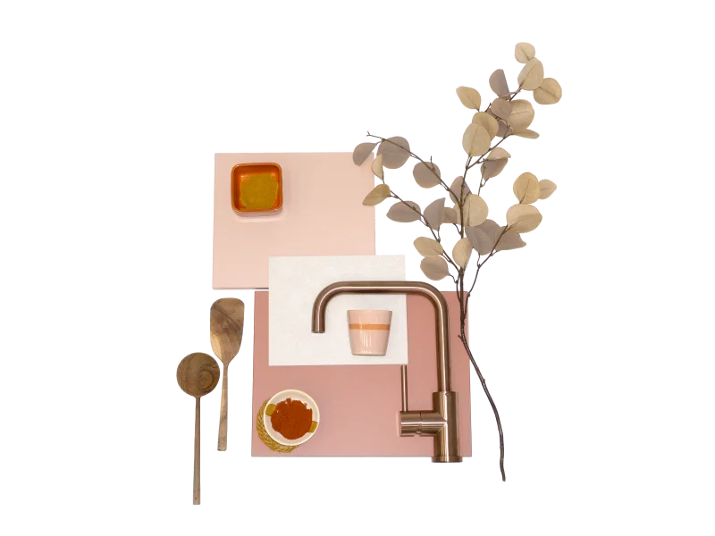 Moodboard terracottatinten
