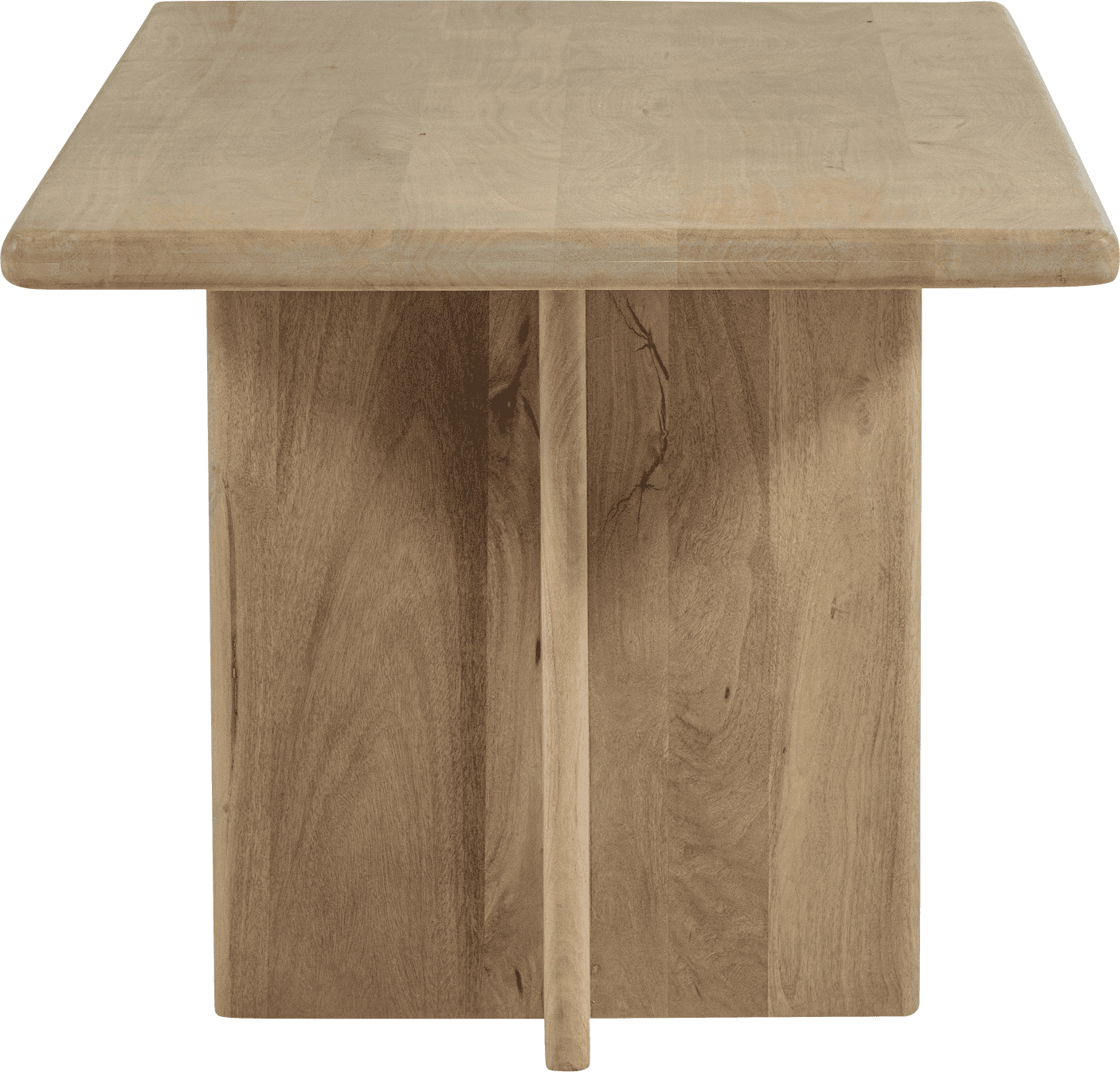 WOOOD Ato eettafel 180x90cm mangohout naturel Naturel