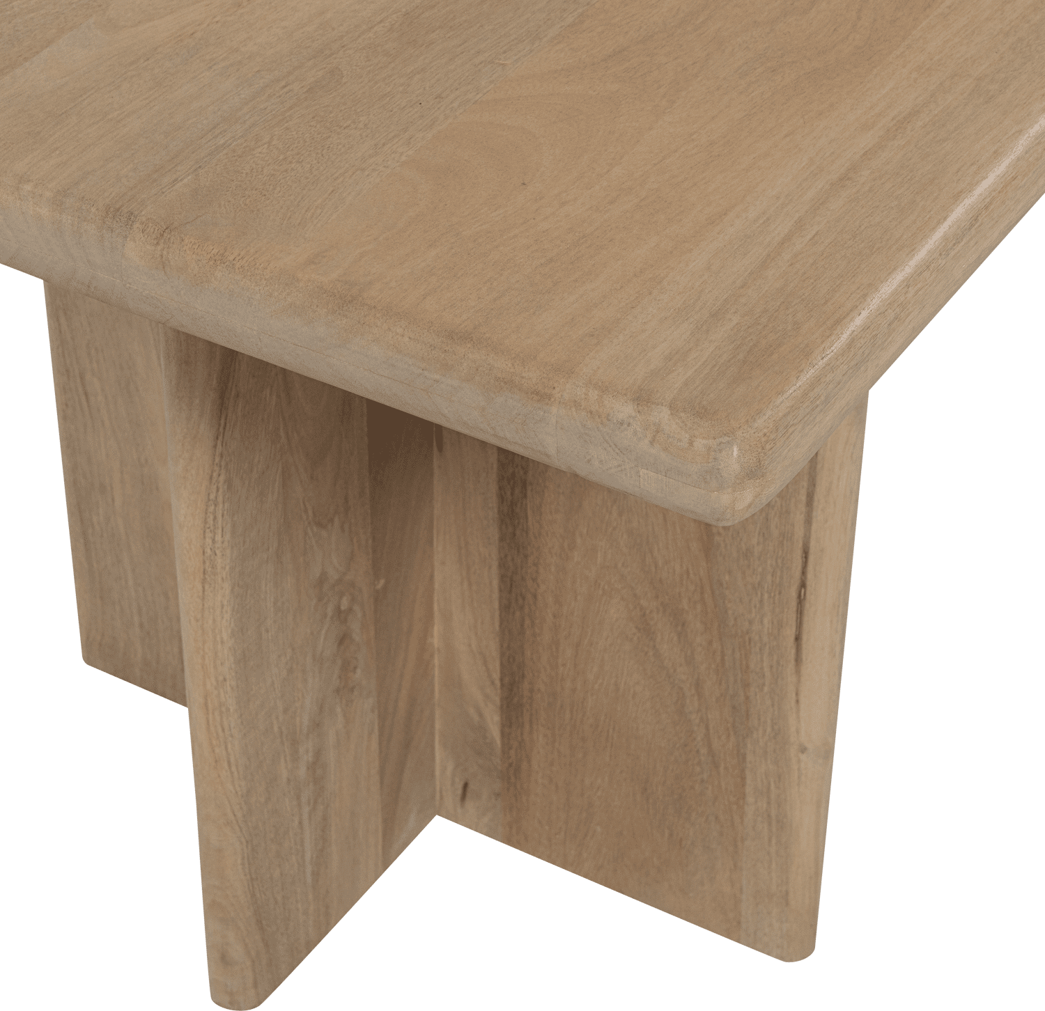 WOOOD Ato eettafel 180x90cm mangohout naturel Naturel