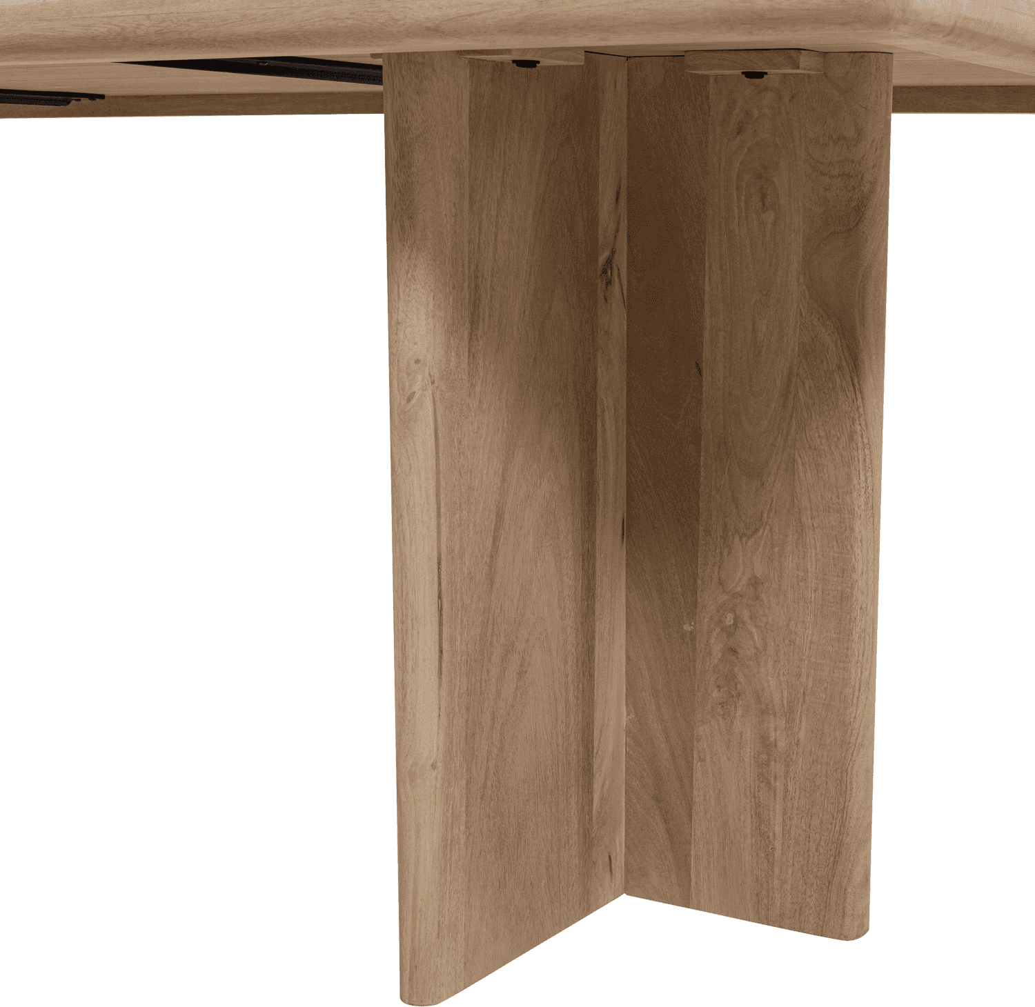 WOOOD Ato eettafel 180x90cm mangohout naturel Naturel