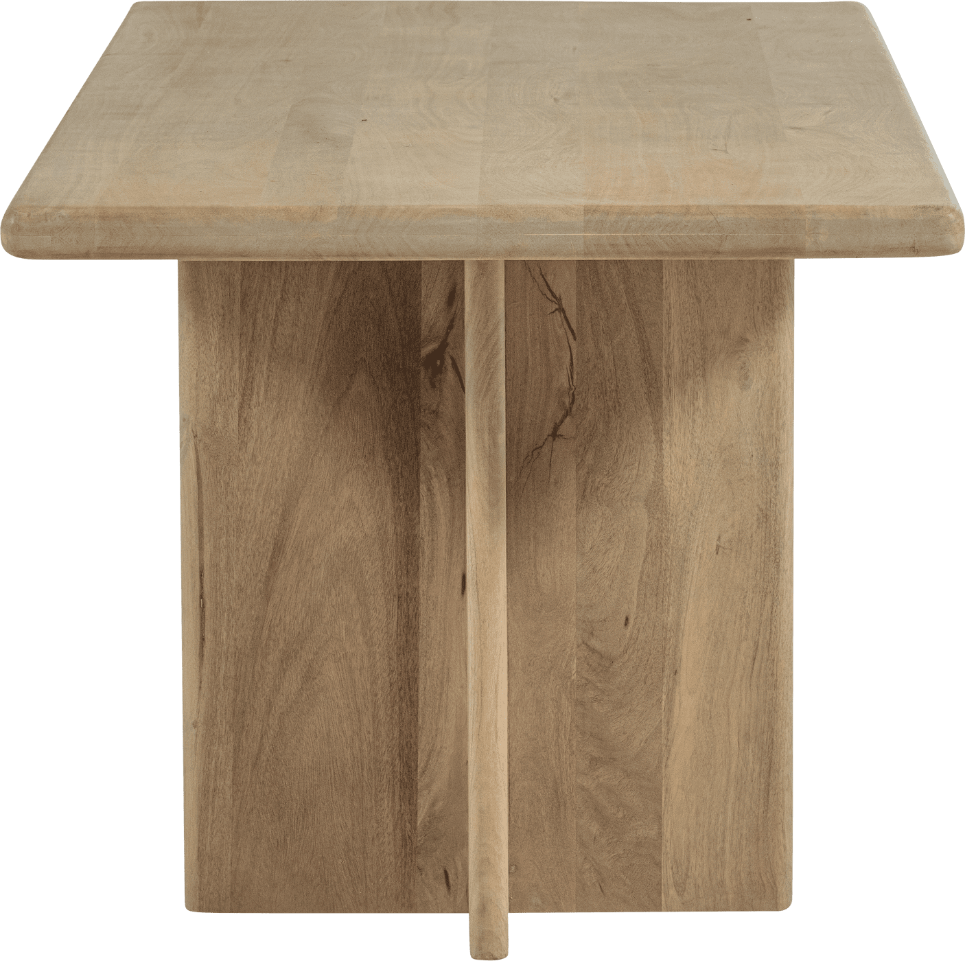 WOOOD Ato eettafel 220x90cm mangohout naturel Naturel