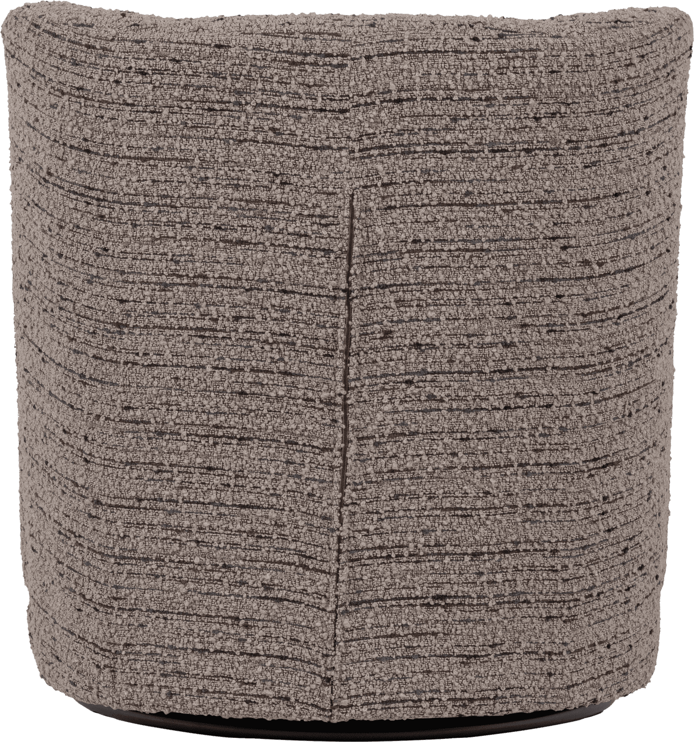 WOOOD Atty draaifauteuil grove melange beige Beige Draaifauteuil