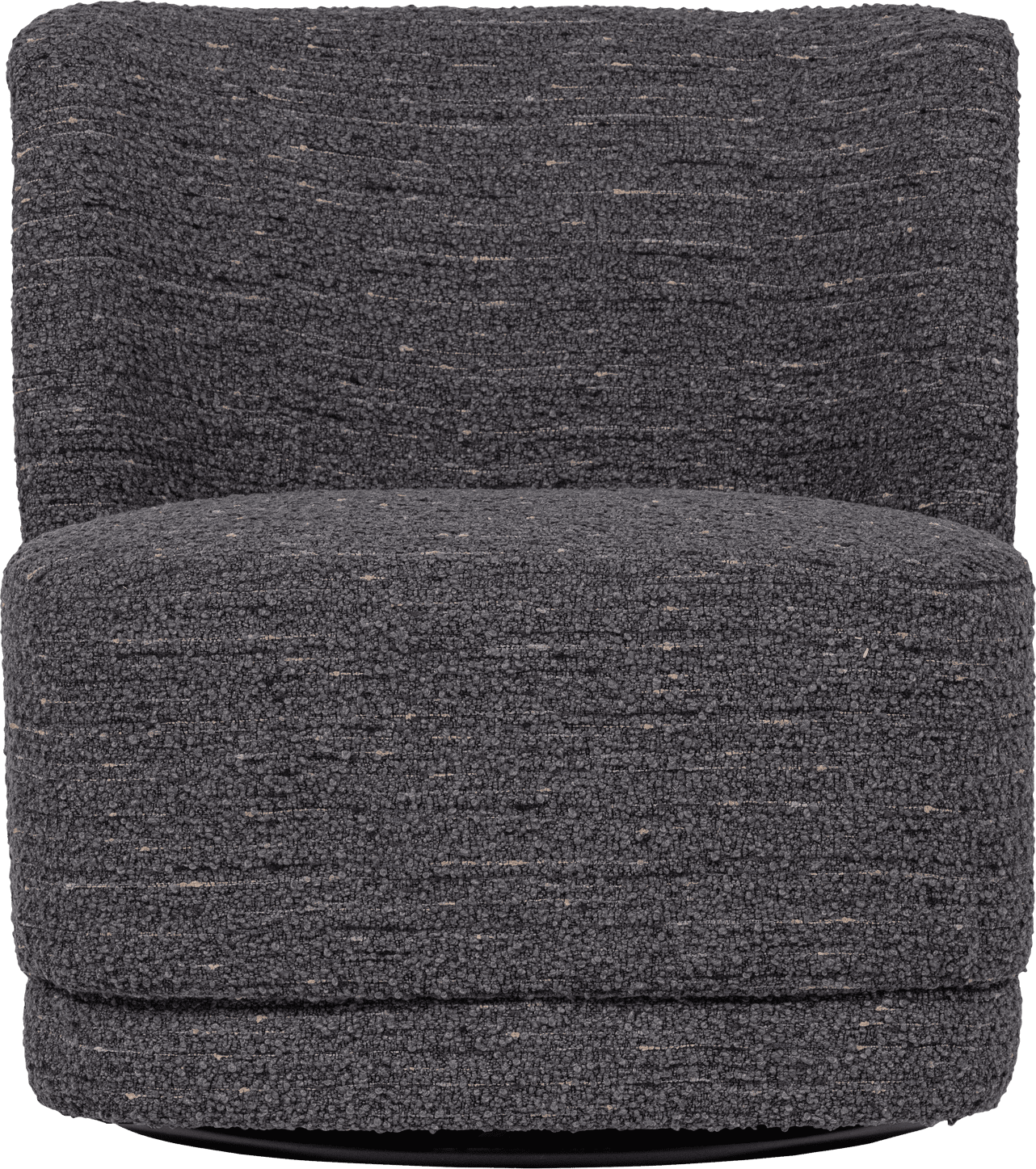 WOOOD Atty draaifauteuil grove melange grijs Grijs melange Draaifauteuil