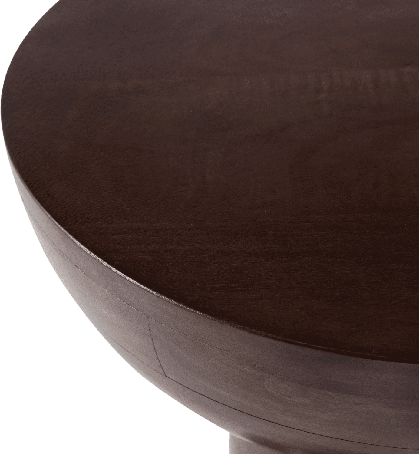 WOOOD Emel bijzettafel mangohout donkerbruin Donkerbruin Bijzettafel