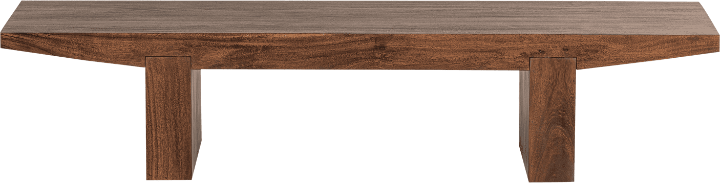 WOOOD Eron salontafel acaciahout bruin Bruin Salontafel