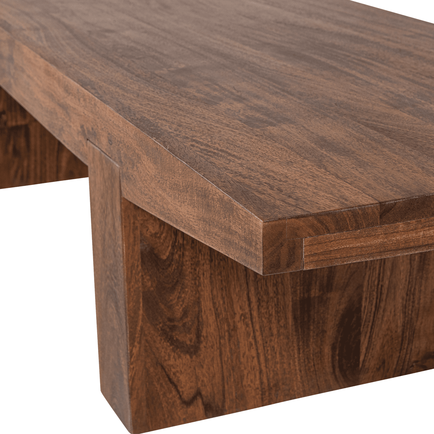 WOOOD Eron salontafel acaciahout bruin Bruin Salontafel