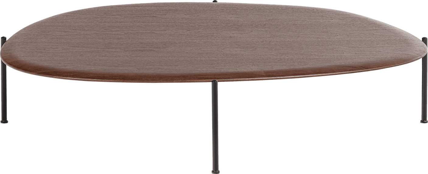 WOOOD Kota salontafel 26x121x79cm mdf/fineer bruin Bruin Salontafel