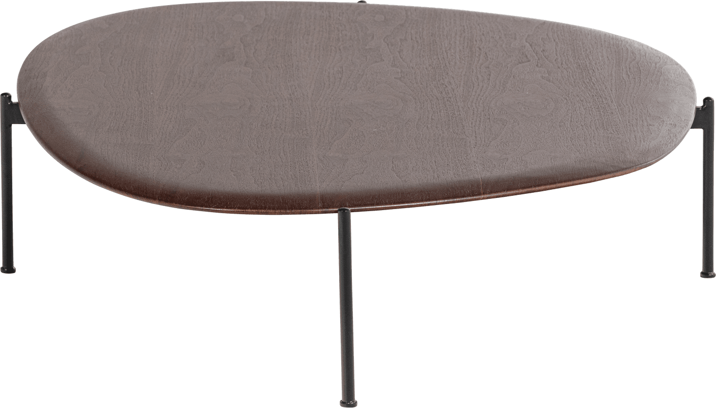 WOOOD Kota salontafel 26x121x79cm mdf/fineer bruin Bruin Salontafel