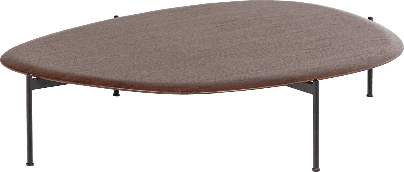 WOOOD Kota salontafel 26x121x79cm mdf/fineer bruin Bruin Salontafel
