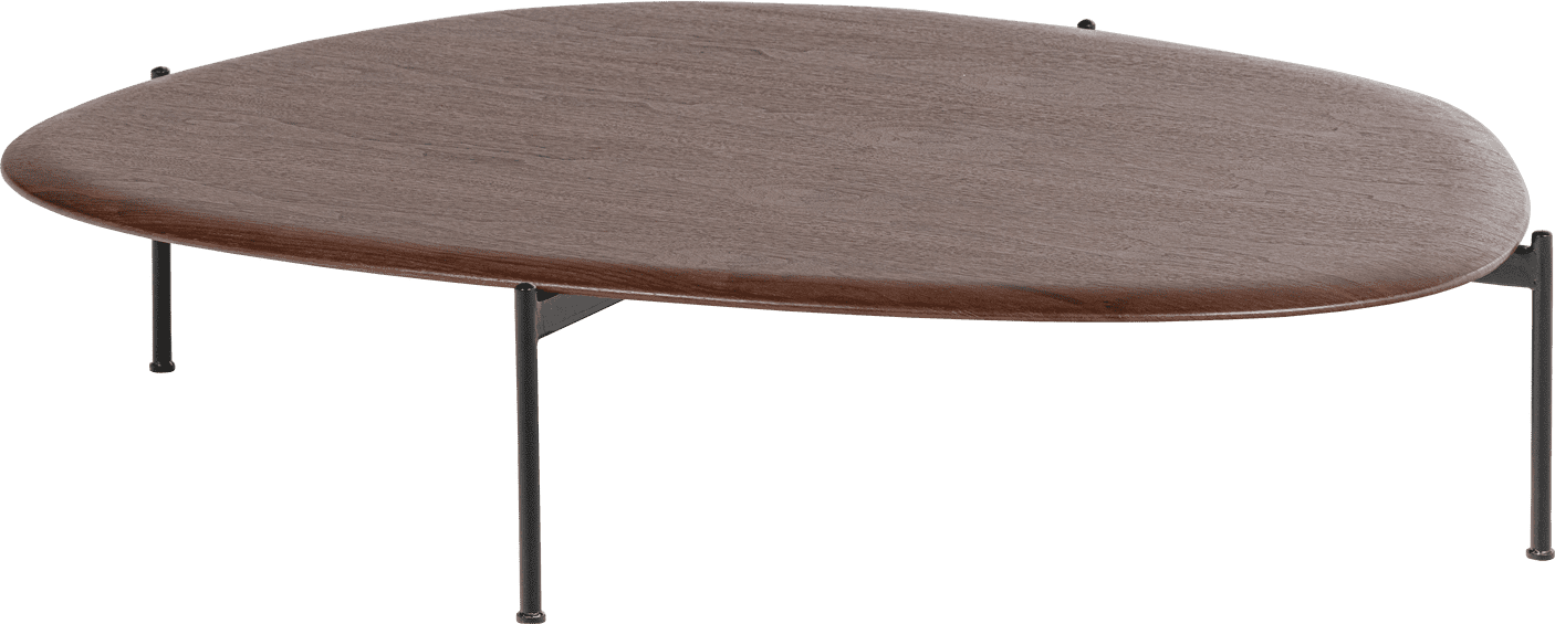 WOOOD Kota salontafel 26x121x79cm mdf/fineer bruin Bruin Salontafel
