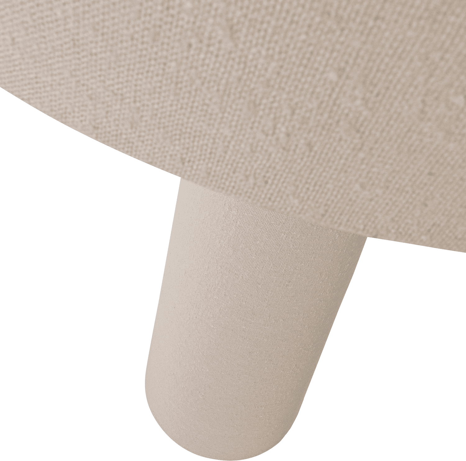 WOOOD Loft vloerlamp xxl metaal/boucle naturel 160xo70cm Naturel Vloerlamp